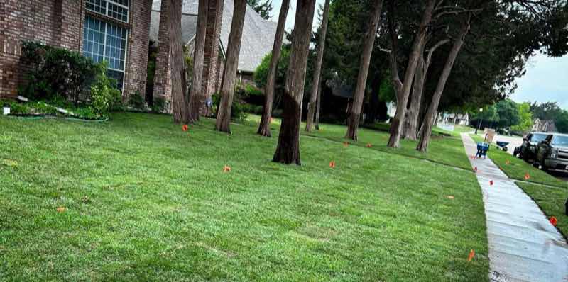 Sod Installation Project near Uptown